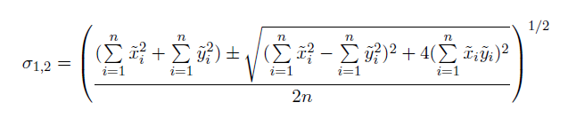 Mathématiques sous-jacentes à l'outil Standard Deviational Ellipse Mathématiques sous-jacentes à l'outil Standard Deviational Ellipse