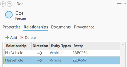 Sélectionnez une entité existante. Sélectionnez une entité existante.