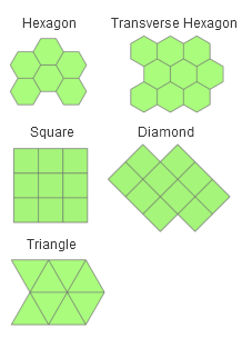 Illustration de l’outil Générer une tessellation Illustration de l’outil Générer une tessellation