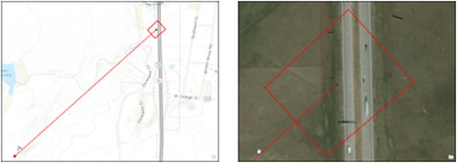 Emprises vidéo sur la carte Emprises vidéo sur la carte