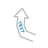 Exemple de l’option de règle Line Excluding Last Segment Exemple de l’option de règle Line Excluding Last Segment