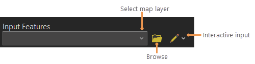 Modes de saisie d’entités