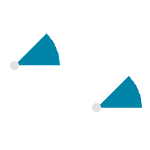 Effet de symbole Secteur circulaire