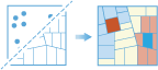 Diagramme de workflow de l'outil Trouver des points aberrants