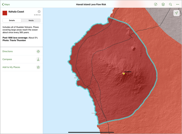 Zoom sur la Côte de Kohala