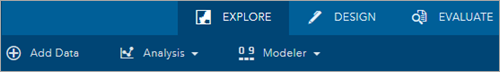 Outils du segment Explorer