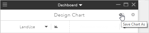 Bouton Créer un diagramme du tableau de bord