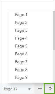 Afficher le menu More pages (Autres pages) Afficher le menu More pages (Autres pages)