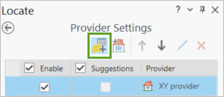 Bouton Configure for Locate (Configurer pour la localisation)