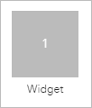 Emplacement réservé du premier widget