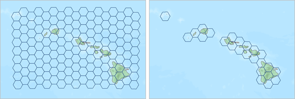 Parametro Mantieni solo tassellazioni intersecate