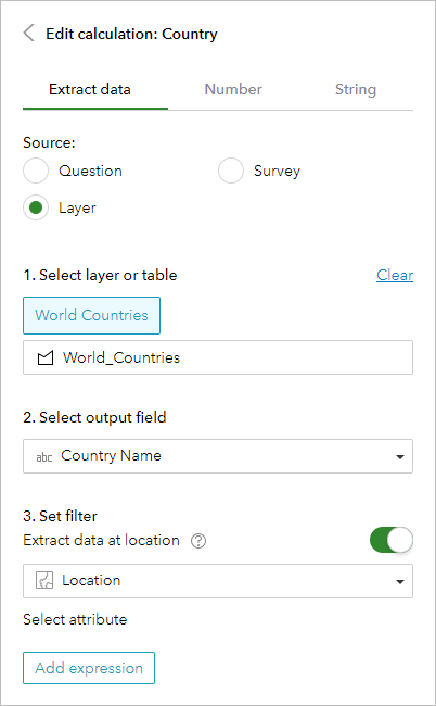 Eseguire un'interrogazione spaziale o un'interrogazione attributo in un feature layer