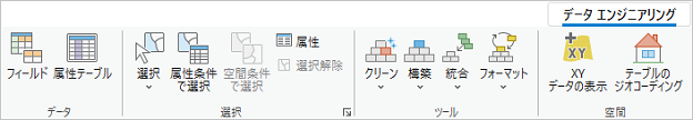 データ エンジニアリング リボン