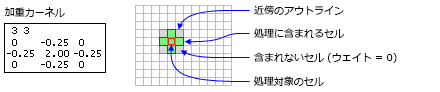 NbrWeight neighborhood for FocalStatistics function NbrWeight neighborhood for FocalStatistics function
