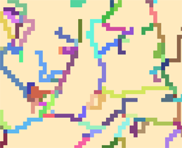 出力ラスター 出力ラスター