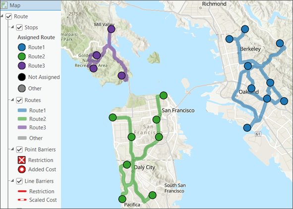 編集済みフィーチャについて更新されたシンボル 編集済みフィーチャについて更新されたシンボル