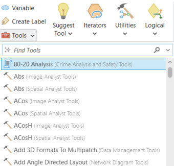 ModelBuilder のセマンティック検索