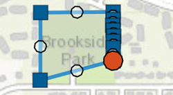 ストリーミング オプションを使用して追加したポイント ストリーミング オプションを使用して追加したポイント