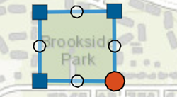 選択した図形 選択した図形