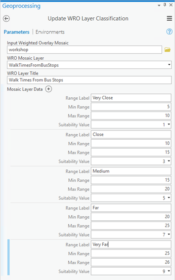 WRO レイヤー分類の更新 (Update WRO Layer Classification) ツール