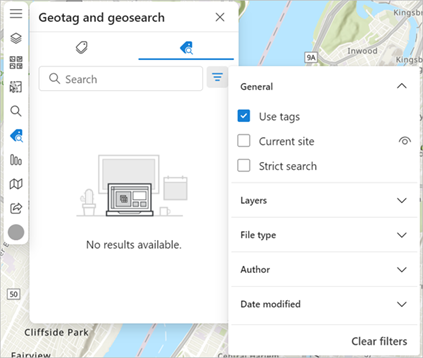検索フィルター ウィンドウ 検索フィルター ウィンドウ