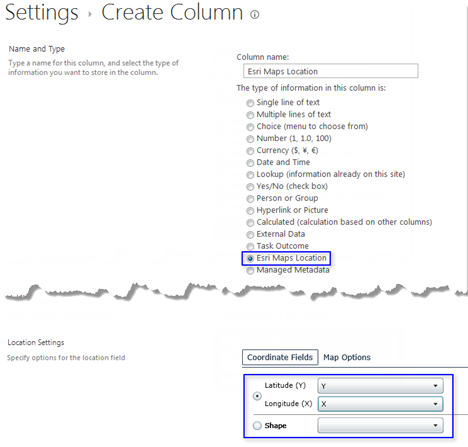Angi navn og felter du ønsker