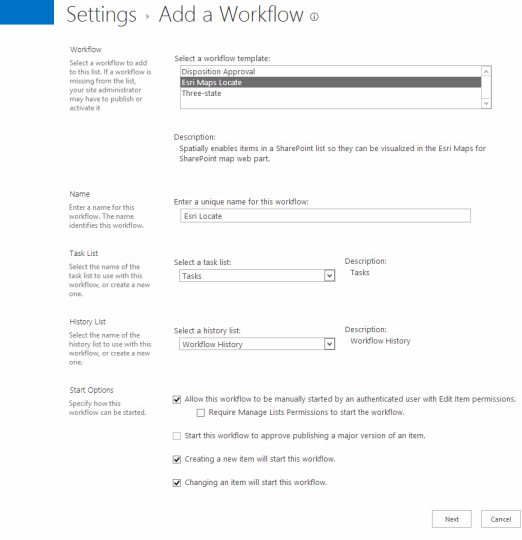 Arbeidsflytalternativer for geokoding