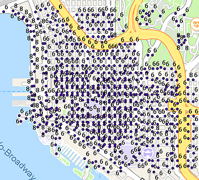 Hidrantes próximos ao Centro de Convenções de San Diego