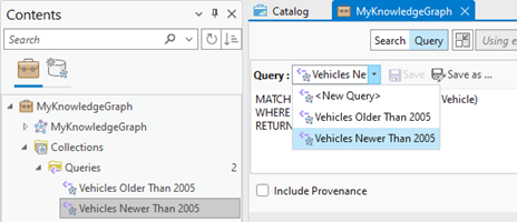 Выбранный запрос появится в текстовом поле запроса. Выбранный запрос появится в текстовом поле запроса.