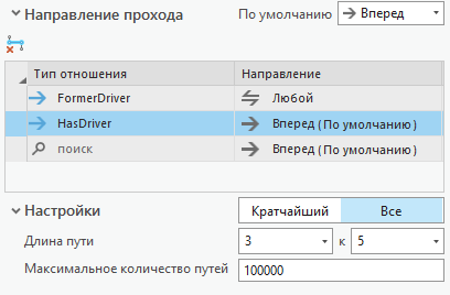 Настройки вычисления путей по умолчанию были изменены. Настройки вычисления путей по умолчанию были изменены.