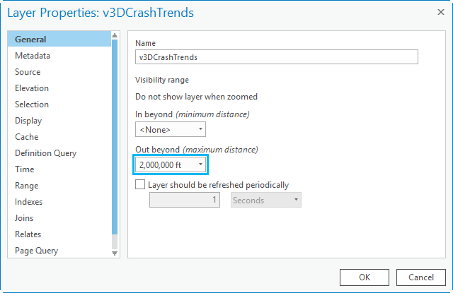 Увеличить значение Диапазон видимости Увеличить значение Диапазон видимости