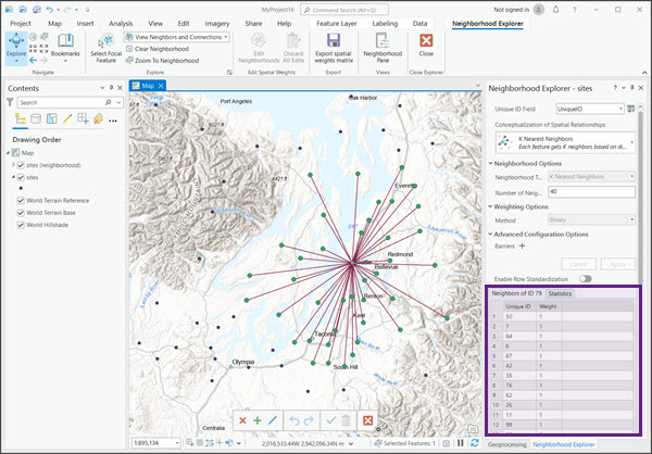 Таблица Соседи Таблица Соседи