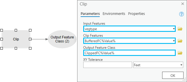 Диалоговое окно инструмента Вырезать Диалоговое окно инструмента Вырезать