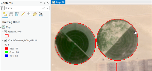 Упорядочить круглые сельскохозяйственные поля Упорядочить круглые сельскохозяйственные поля