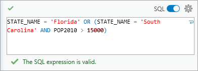 复合 SQL 表达式语法