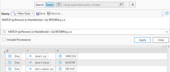 将返回 Vehicle 实体作为目标实体的关系。 将返回 Vehicle 实体作为目标实体的关系。