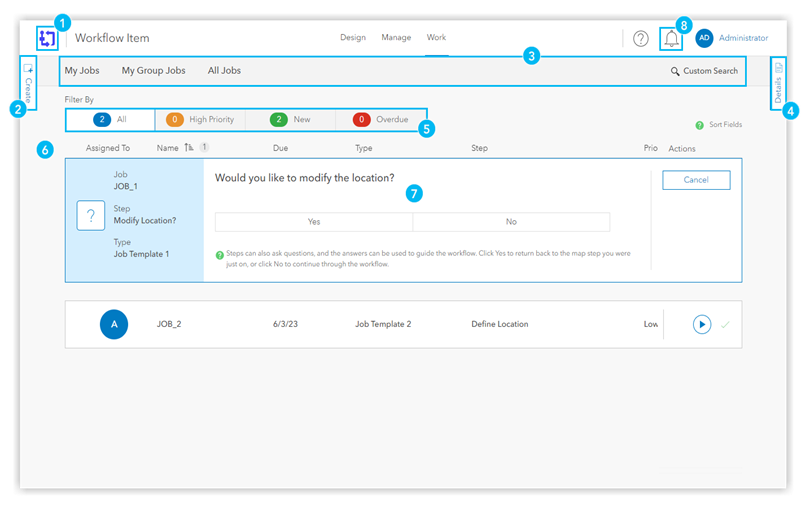 工作页面概述 工作页面概述