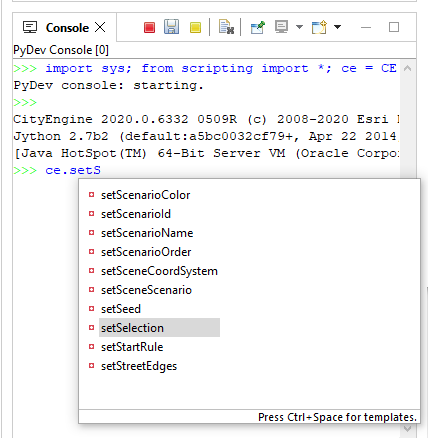 Python 控制台中的命令完成（Ctrl + 空格键）