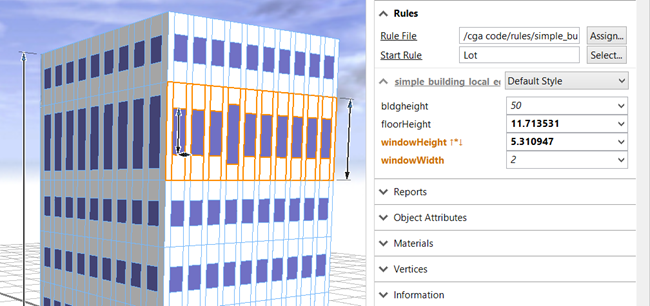 “检查器”窗口中的 windowHeight 已更新