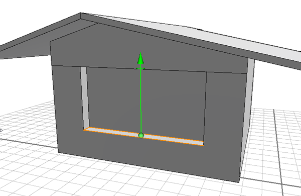 旋转建筑物并创建更多窗户。