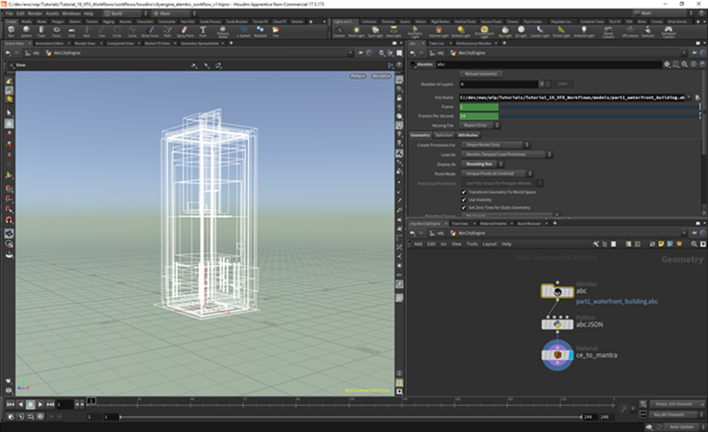 Houdini 中的焦点模型