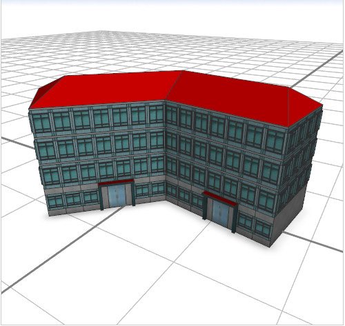 具有立面细节的建筑物 具有立面细节的建筑物