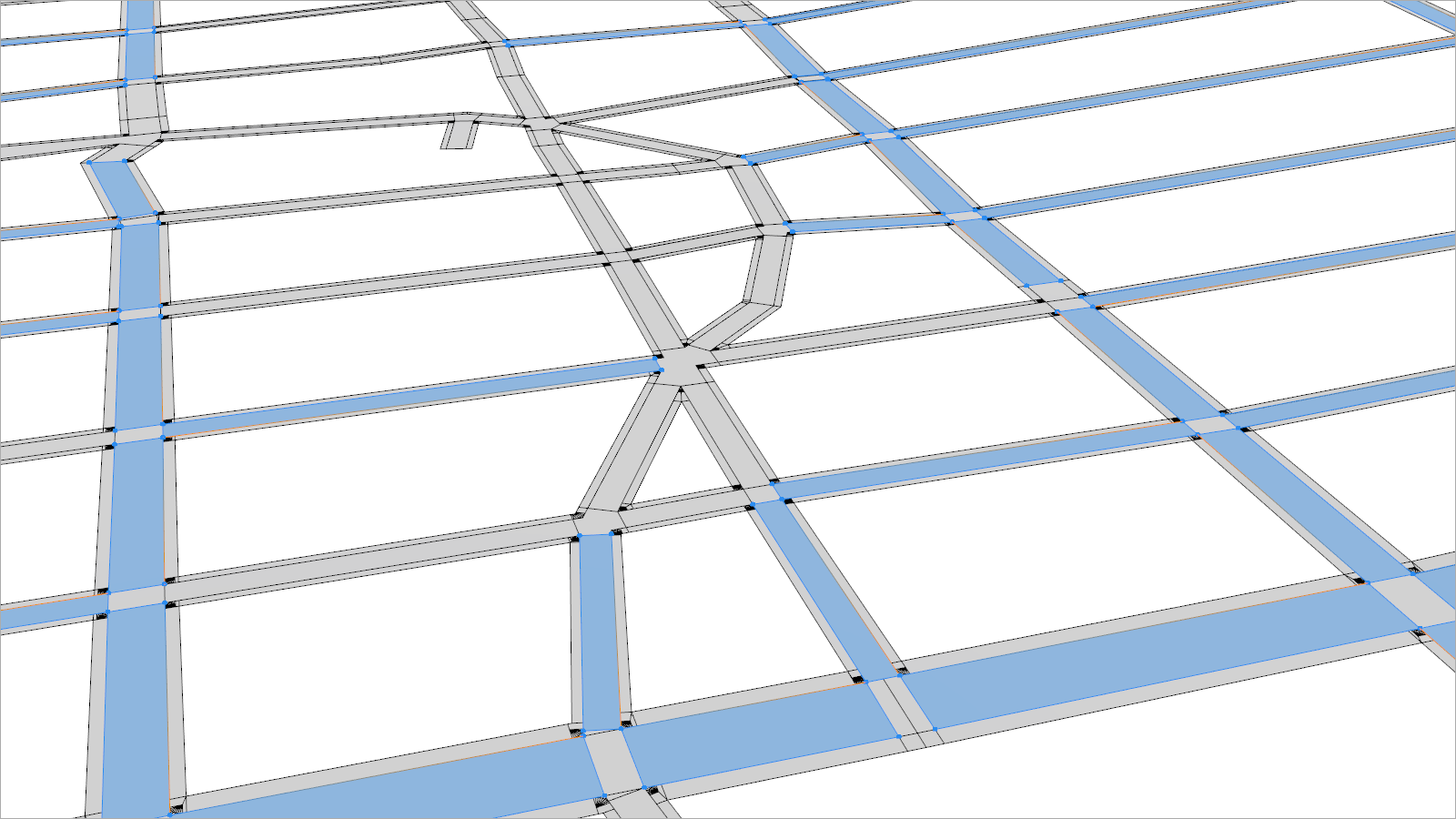 所选 Junction 街道形状 所选 Junction 街道形状