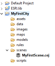 场景已添加到导航器。 场景已添加到导航器。