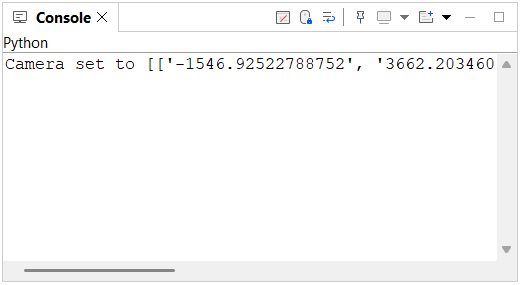 Python 控制台 Python 控制台