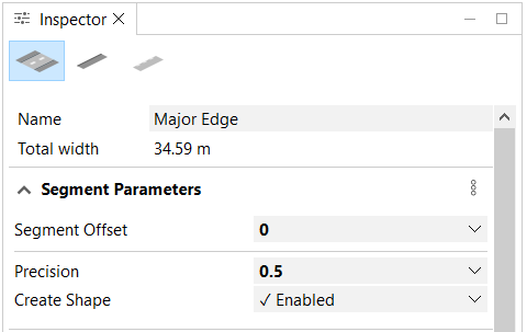 路段参数选项 路段参数选项