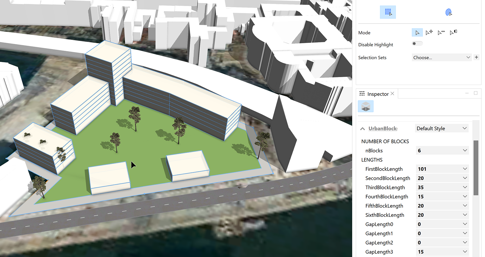 检查器窗口中已调整的 Scenario B 属性 检查器窗口中已调整的 Scenario B 属性