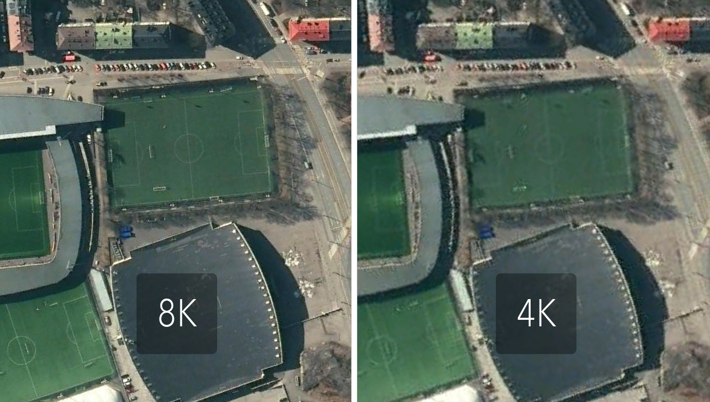 8k 与 4k 分辨率