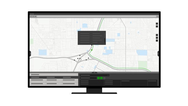 GeoBIM 应用程序和“链接资源管理器”的示例
