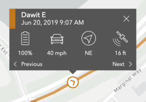 トラッキング ポイントの詳細 トラッキング ポイントの詳細